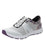Intent White lace up smart shoes with Q-Chip™ technology. INT-5104-S1