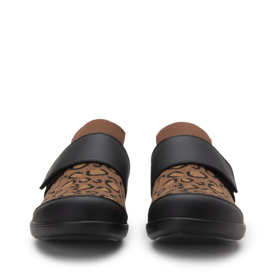Qwik Leopard slip on smart shoes with Q-Chip™ technology. QWI-5210_S7