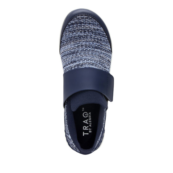 Qwik Flurry Blue slip on smart shoes with Q-Chip™ technology. QWI-5495_S4