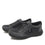 Eazee Cinder laceup smart shoes with easy side zipper and Q-Chip™ technology on Q-sport walker 2 outsole. EAZ-5051-S3
