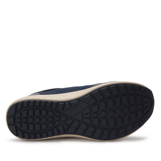 Eazee laceup smart shoes with easy side zipper and Q-Chip™ technology on Q-sport walker 2 outsole. EAZ-5410-S6