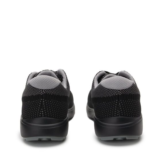 Goalz Black lace-up smart shoes with Q-Chip™ technology. GOA-5000-S4