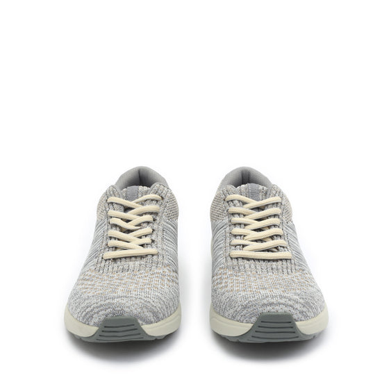 Goalz Beige Multi lace-up smart shoes with Q-chip technology. GOA-5300-S8