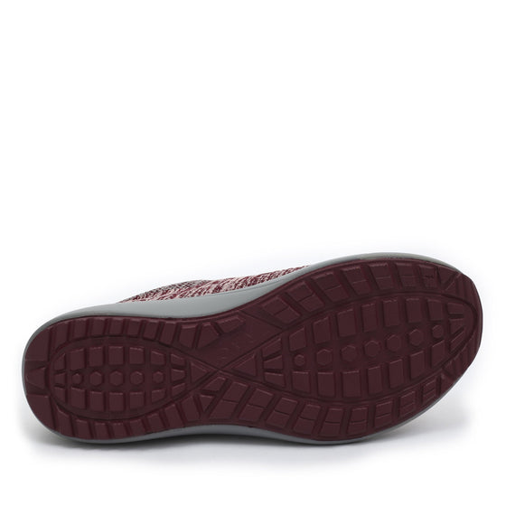 Goalz Wine Multi lace-up smart shoes with Q-chip technology. GOA-5650-S7