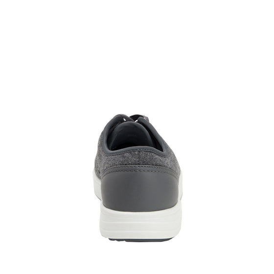 Lyriq Wooly Bully Grey lace-up smart shoes with Q-Chip™ technology. LYR-5099_S3