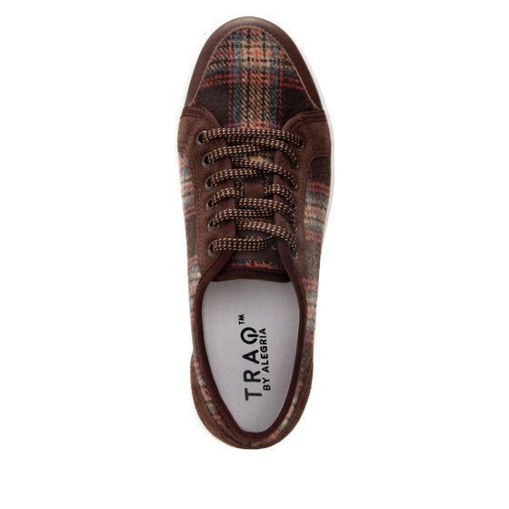 Lyriq Flannely Brown lace-up smart shoes with Q-Chip™ technology. LYR-5210_S4
