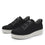 Magiq Black lace-up smart shoes with Q-chip technology. MAG-5001_S3
