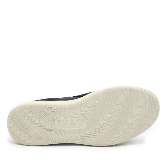 Mindy Black quilted slip on style smart shoes with Q-Chip™ technology. MIN-5001_S7