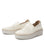 Mystiq Peeps Cream slip on style smart shoes with Q-Chip™ technology. MYS-5102_S2
