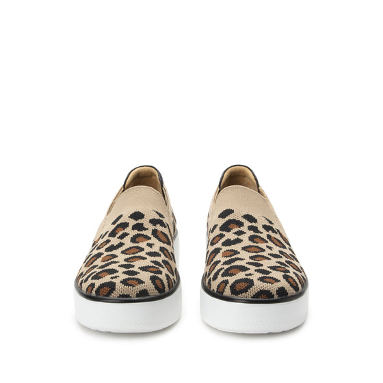 Mystiq Peeps Leopard slip on style smart shoes with Q-Chip™ technology. MYS-5211_S7