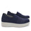 Mystiq Navy slip on style smart shoes with Q-Chip™ technology. MYS-5401_S4