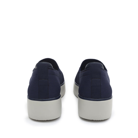 Mystiq Navy slip on style smart shoes with Q-Chip™ technology. MYS-5401_S5
