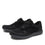 Old School Black smart shoes with Q-Chip™ technology. OSC-M7001_S2