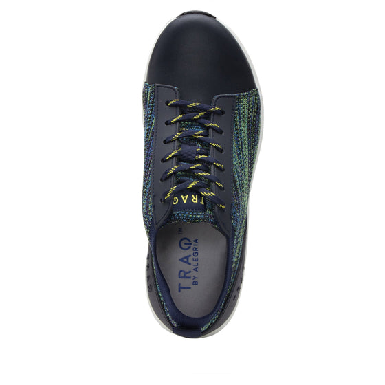 Qest Multiplex Green lace-up smart shoes with Q-Chip™ technology. QES-5018_S4