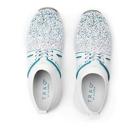 Qool White Multi Sneaker – TRAQ by Alegria