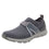 Qool Charcoal lace-up smart shoes with Q-Chip™ technology. QOO-M7018_S1