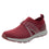 Qool Maroon lace-up smart shoes with Q-Chip™ technology. QOO-M7602_S1