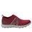 Qool Maroon lace-up smart shoes with Q-Chip™ technology. QOO-M7602_S2