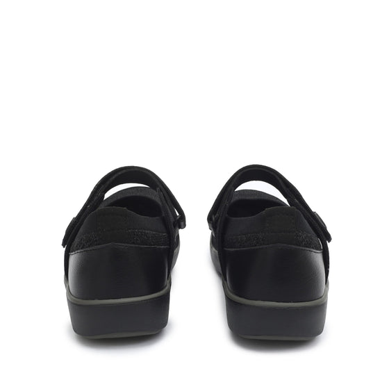 Qutie Black Multi mary jane smart shoes with Q-Chip™ technology. QUT-5006_S4