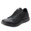 Qest Black lace-up smart shoes with Q-Chip™ technology. QES-5001_S1