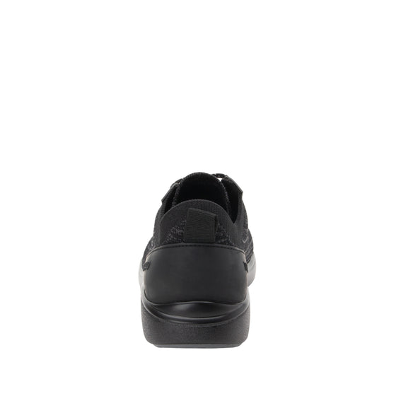 Qest Black lace-up smart shoes with Q-Chip™ technology. QES-5001_S3