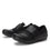 Qwik Peeps Black slip on smart shoes with Q-Chip™ technology. QWI-5005_S2