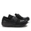 Qwik Peeps Black slip on smart shoes with Q-Chip™ technology. QWI-5005_S3