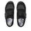 Qwik Peeps Black slip on smart shoes with Q-Chip™ technology. QWI-5005_S5