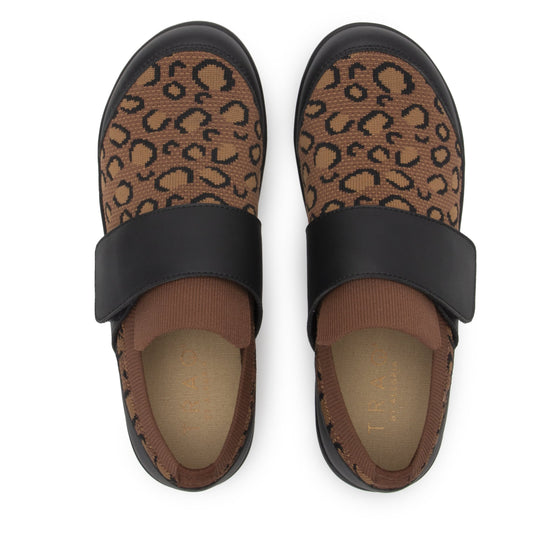 Qwik Leopard slip on smart shoes with Q-Chip™ technology. QWI-5210_S5