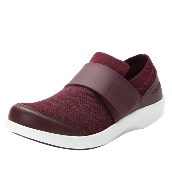Qwik Wine Waves slip on smart shoes with Q-Chip™ technology. QWI-5901_S7