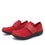 Qwik Cozy Red slip on smart shoes with Q-Chip™ technology. QWI-5905_S2
