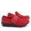 Qwik Cozy Red slip on smart shoes with Q-Chip™ technology. QWI-5905_S3