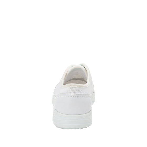 Sneaq White sneaker style smart shoes with Q-Chip™ technology. SNE-5100_S3