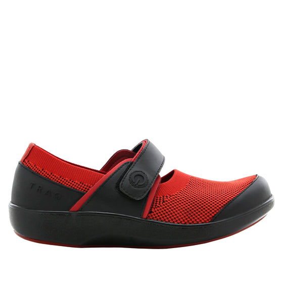 Qutie Red Black mary jane shoes with Q-Chip™ technology. QUT-5615_S2