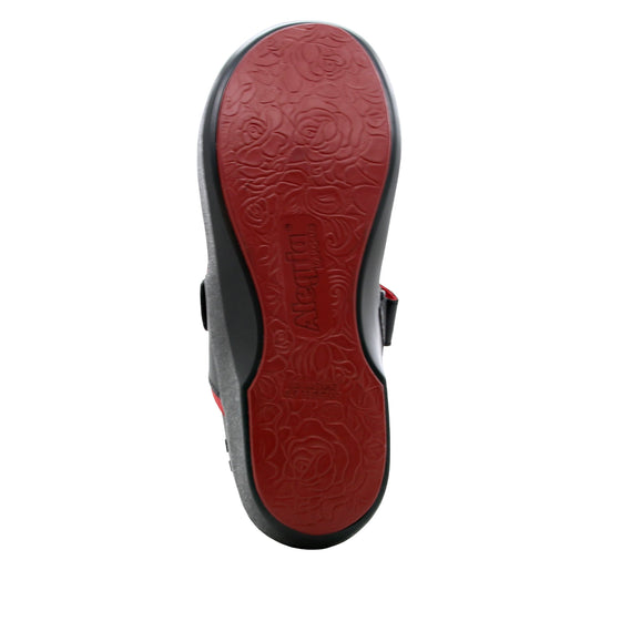 Qutie Red Black mary jane shoes with Q-Chip™ technology. QUT-5615_S5
