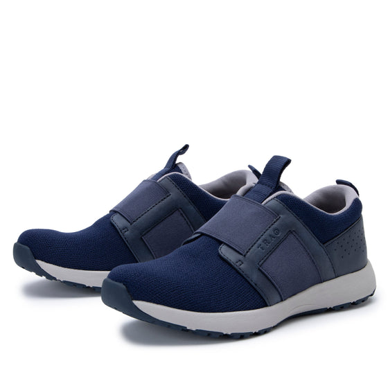 Volition Navy shoe with Q-chip technology. VOL-7410-S2